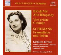 Brahms Johannes - Vier Ernste Ges Nge Op.121, Sapphis