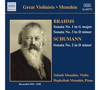 Brahms Johannes - VIOLIN SONATAS NO.1&3