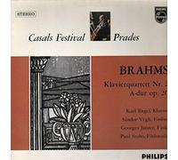 Brahms - Klavierquartett Nr. 2 A-dur op.26 (Karl Engel, Sándor Végh,..)