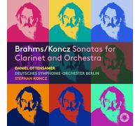 Johannes Brahms Brahms/Koncz: Sonatas for Clarinet and (CD) (PRESALE 13/06/2025)