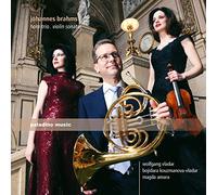 Brahms/ Kouzmanova-Vladar/ Amara - Horn Trio: Violin Sonatas