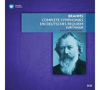 Brahms/ Kurt Masur/ New York Phil Orch - Comp Syms & Ein Deutsches Requiem (5 CD)