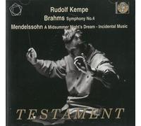 Brahms/Mendelssohn - Sym 4/Midsummer Night's Dream