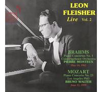 Brahms, Mozart - Leon Fleisher: Live, Vol. 2 (Audio Cd)
