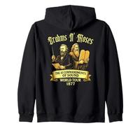 Brahms N' Moses, Tour del compositore Classico Cristiano Religioso Felpa con Cappuccio