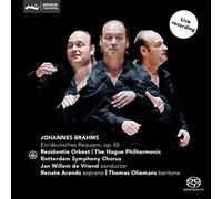 Johannes Brahms Johannes Brahms: Ein Deutsches Requiem, Op. 45 (CD) Album