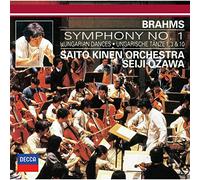 Brahms/ Ozawa, Seiji - Brahms: Symphony 1 / Hungarian Dances 1 3 & 10