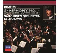 Brahms / Ozawa, Seiji - Brahms: Symphony No.4, Hungarian Dances Nos. 5 & 6 - UHQCD