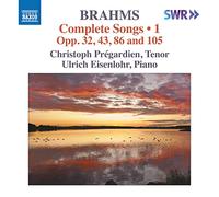 Johannes Brahms Brahms: Complete Songs: Opp. 32, 43, 86 and 105 - Volume 1 (CD)