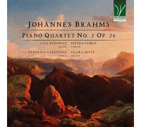 Lisa Redorici / Pietro Fabris / Federica Card Brahms : Quatuor avec piano (CD)