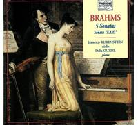 Brahms/ Rubenstein/ Ouziel - 5 Sons For Violin & Piano (2 CD)