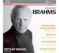 Brahms/Sarabande - Piano Works/Son. No. 2