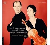 Tabea Zimmerman Brahms/Schubert/Franck: Sonatas for Viola & Piano - Volume (CD)