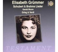 Various Composers Lieder and Arias (Grummer, Moore) (CD) Album