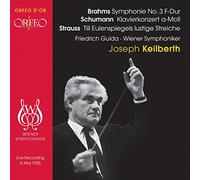 Brahms/Schumann/Strauss - Sym 3/Con Pno/Till Eulenspiegels