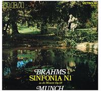 Brahms: Sinfonia N. 1 / Charles Munch, Boston Symphony Orchestra - LP