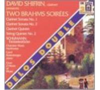 Brahms Soirees Delos Double (Rosenberger) (CD) Album