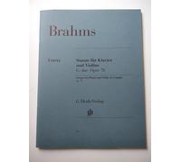 Brahms - Sonata in sol maggiore. Op.78