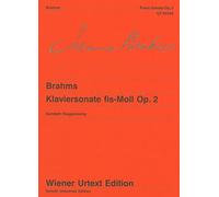 BRAHMS - Sonata Op. 2 en Fa Sost. menor para Piano (Urtext) (Schmidt/Roggenkamp)