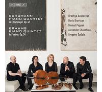 Brahms/ Sudbin/ Chaushian - Piano Quartet 47 / Piano Quintet 34