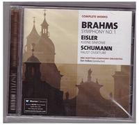Brahms - Symphony No. 1, Eisler - Kleine Sinfonie, Schumann - Faust Overture