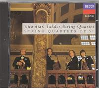 Brahms / Tackacks Quartet - String Quartets 1 & 2