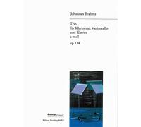 BRAHMS - Trio Op.114 en La menor para Clarinete en La, Violoncello y Piano (Partes) (Urtext)