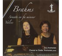 Brahms : uvres pour duo de piano. Duo Andranian.