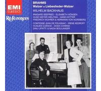 Brahms: Valzer Op. 39, Liebeslieder-Valzer / Backhaus, Seefried, Hotter, Etc. CD