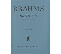 BRAHMS - Variaciones sobre un Tema Hungaro Op.21 para Piano (Urtext)