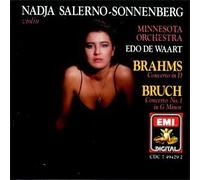 Brahms: Violin Concerto / Bruch: Violin Concerto 1 by Nadja Salerno-Sonnenberg (2001-07-31)