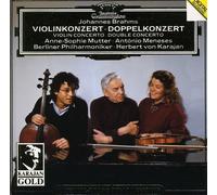 Brahms: Violin Concerto / Double Concerto by Anne-Sophie Mutter (1993-03-02)