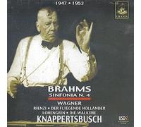 BRAHMS/WAGNER - SYMPHONY NO.4/RIENZI/FLIE