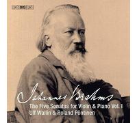 Brahms/ Wallin/ Pontinen - 5 Sonatas Violin & Piano 1