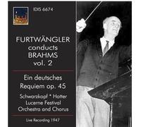 BRAHMS Wilhelm Furtwangler Conducts Brahms 2 (CD)