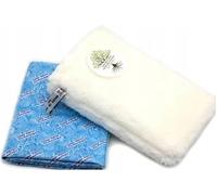 BRAIDER RAYPATH - Set di pulizia universale, guanti Nova M + Sunbeam, panno ecologico con nanosilber, privo di sostanze chimiche, panno per la pulizia, microfibra, vegano