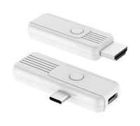 BRAIDOL Trasmettitore e Ricevitore HDMI Wireless, Type-C 3.1 Aggiornato, Plug & Play 2.4G/5G per Streaming Video e Audio su HDTV, Proiettore o Monitor da Smartphone, Tablet o Laptop