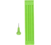 Braille Macchina da scrivere Braille Slate e 4 linee 28 celle Scrittore Braille Portatile Braille Macchina da scrivere Braille Stampante Braille per Scuola Cieca Braille Apprendimento Scrittura Bella