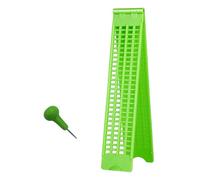 Braille Slates Braille - Set di penne a 4 righe e 28 celle e penna per bambini non vedenti, adatto per scuole e istituzioni non vedenti