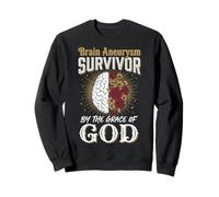 Brain Aneurysm Survivor By The Grace of God Felpa