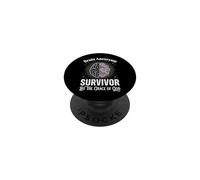 Brain Aneurysm Survivor By The Grace Of God PopSockets PopGrip Adesivo