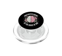 Brain Aneurysm Survivor By The Grace Of God PopSockets PopGrip per MagSafe