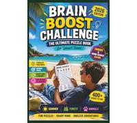 Brain Boost Challenge: The Ultimate Puzzle Book for Smart Teens - Sudoku & Word Search Edition