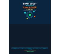 “BRAIN BOOST MEGA PUZZLE CHALLENGE VOLUME-2”: “MORE CROSSWORDS, WORD SEARCHES, SUDOKU & LOGIC PUZZLES TO KEEP YOUR MIND AT IT’S SHARPEST”