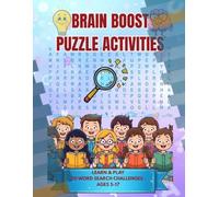 Brain Boost Puzzle Activities: 50 Word Search Challenges - Learn & Play