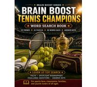 Brain Boost: Tennis Champions: Word Search Book