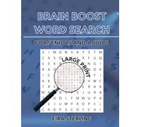 Brain Boost Word Search: For Seniors & Adults