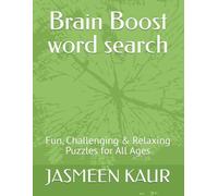 Brain Boost word search: Fun, Challenging & Relaxing Puzzles for All Ages