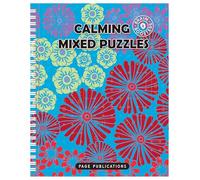 Brain Boosters Calming Mixed Puzzles: Relaxing Spiral Bound Puzzle Book by Dr. Gareth Moore