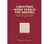 Brain-Boosting Word Search for Seniors: Easy Large-Print Puzzles to Support Memory, Focus & Cognitive Fitness